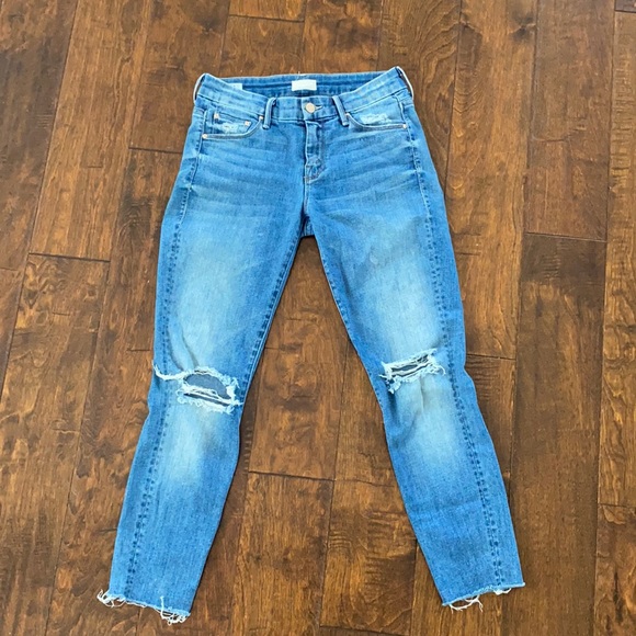 MOTHER Denim - Mother distressed skinny jeans